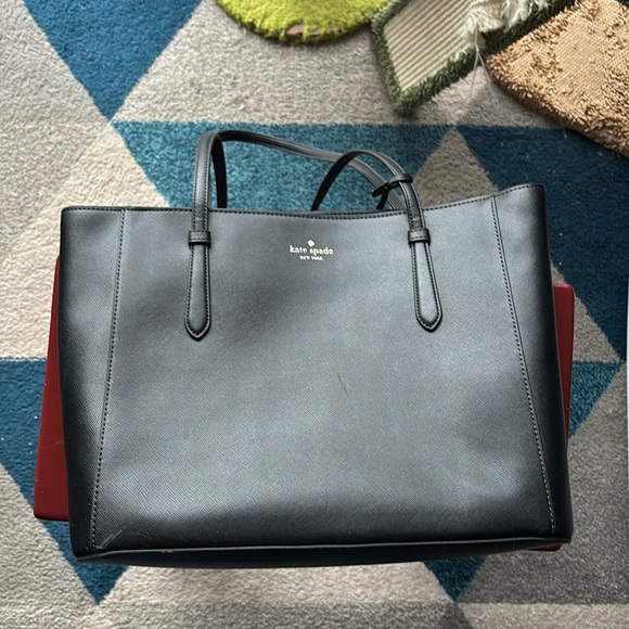 Large black Kate Spade tote bag - Picture 1 of 5